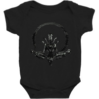 Meditating Alien Baby Bodysuit | Artistshot