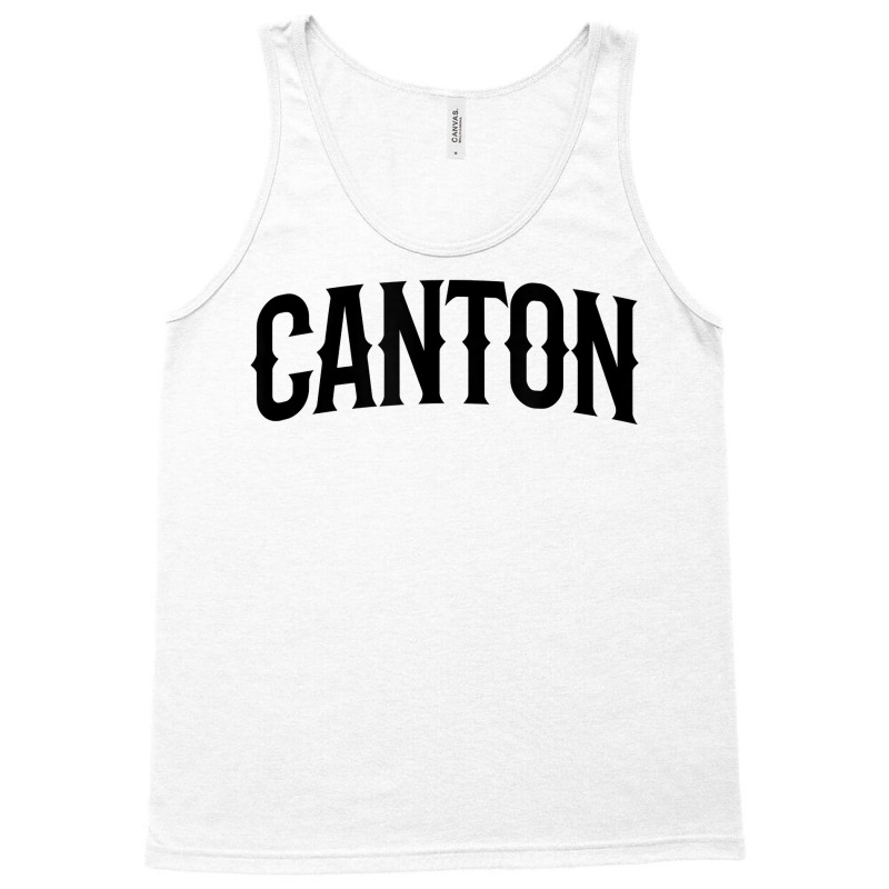 Canton Arch Vintage University Alumni Style T Shirt Tank Top | Artistshot