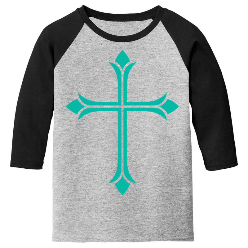 Cross Of The Lord-xnk3h Youth 3/4 Sleeve by Mary Hatton | Artistshot