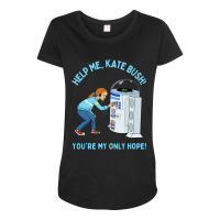 Help Me, Kate Bush Maternity Scoop Neck T-shirt | Artistshot