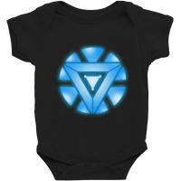 Mini Arc-reactor Baby Bodysuit | Artistshot