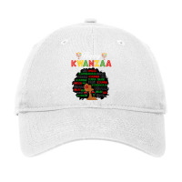 Happy Kwanzaa Decorations African American Seven Principles T Shirt Adjustable Cap | Artistshot