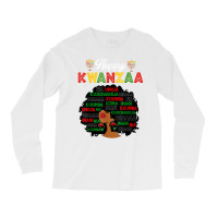 Happy Kwanzaa Decorations African American Seven Principles T Shirt Long Sleeve Shirts | Artistshot