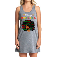 Happy Kwanzaa Decorations African American Seven Principles T Shirt Tank Dress | Artistshot