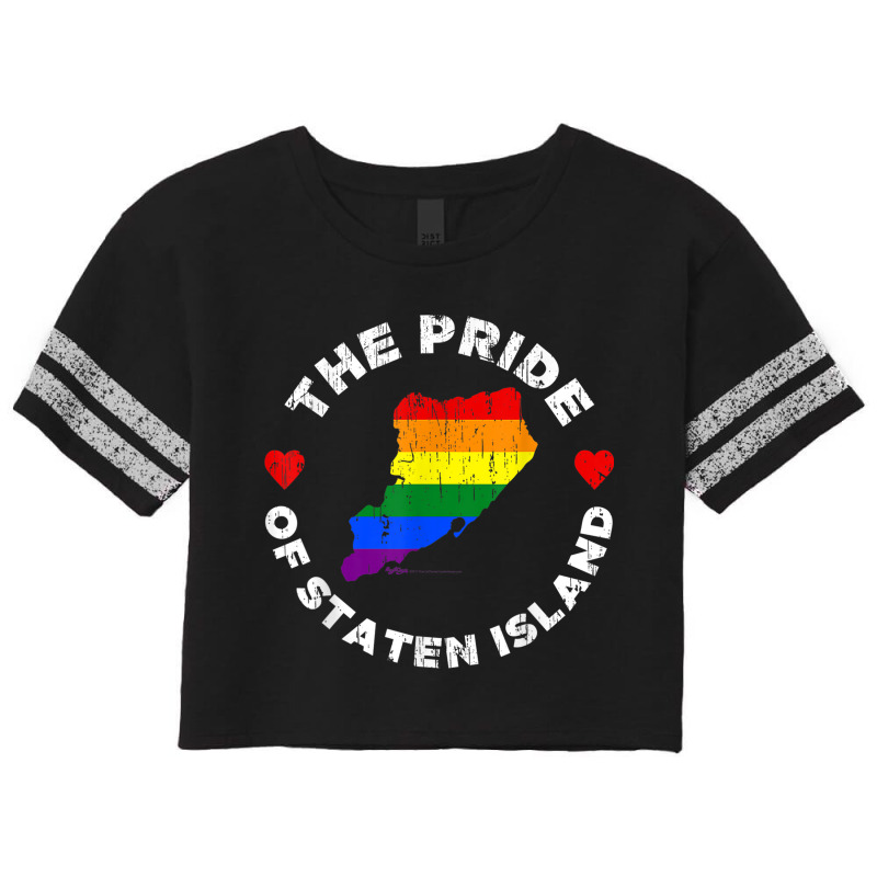 Vintage The Pride Of Staten Island New York  Gay Pride Tee Scorecard Crop Tee by ANDREWAVIS | Artistshot