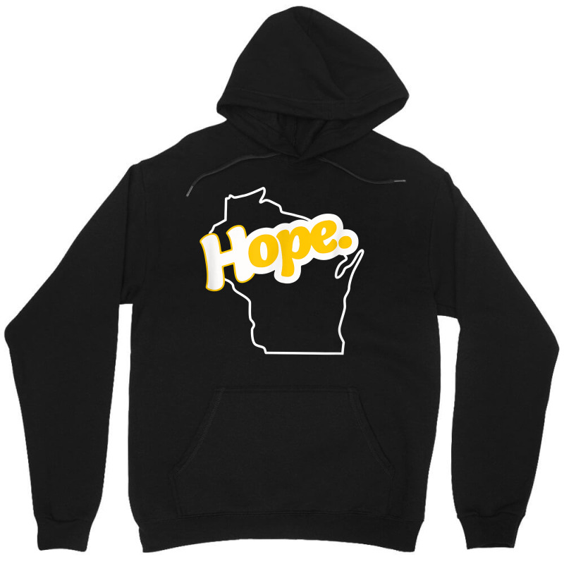 Hope   Wisconsin Design T Shirt Unisex Hoodie | Artistshot