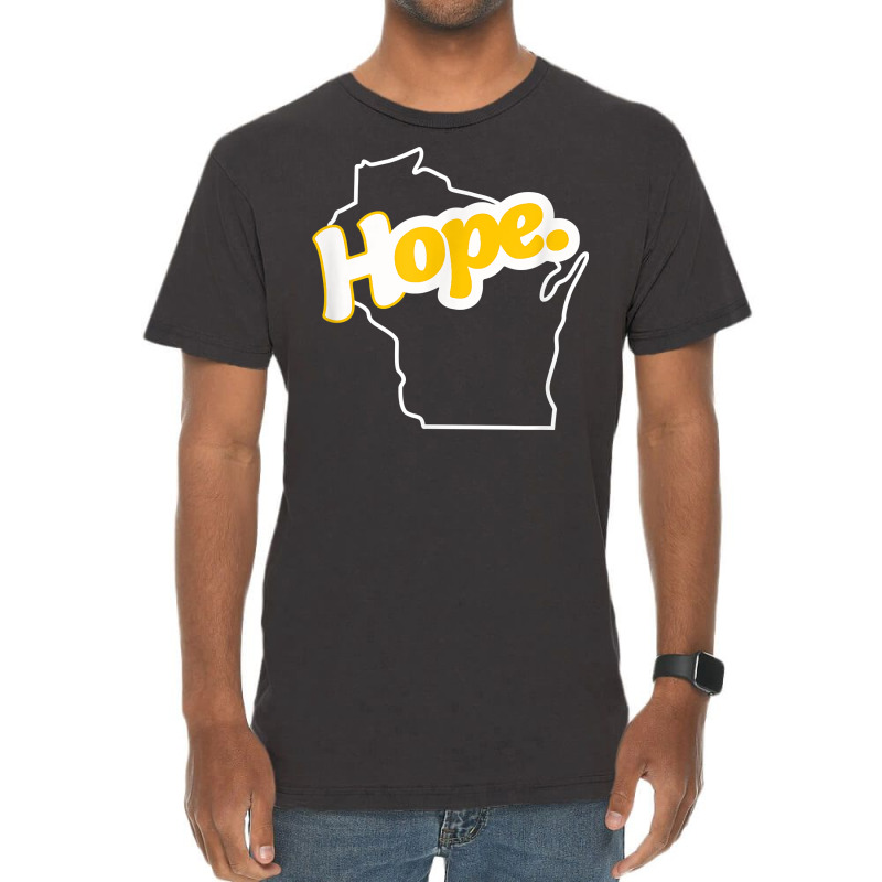 Hope   Wisconsin Design T Shirt Vintage T-shirt | Artistshot