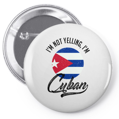 Cuban Pin-back Button Designed By Ale Ceconello