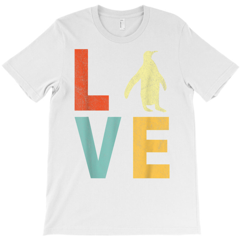 Love Penguin Lover Funny Penguin Quote Retro T Shirt T-shirt | Artistshot