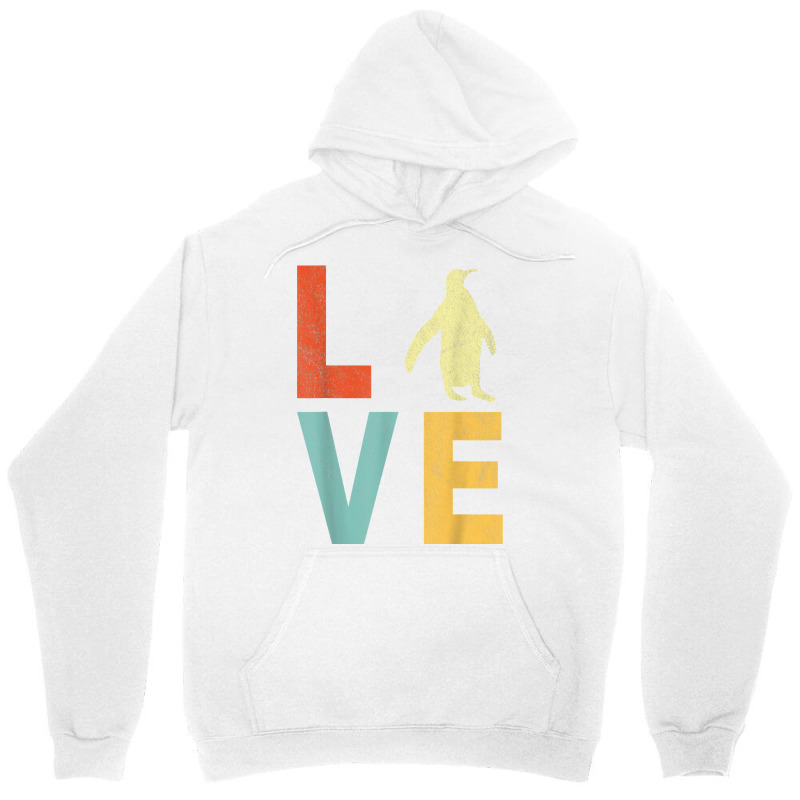 Love Penguin Lover Funny Penguin Quote Retro T Shirt Unisex Hoodie | Artistshot