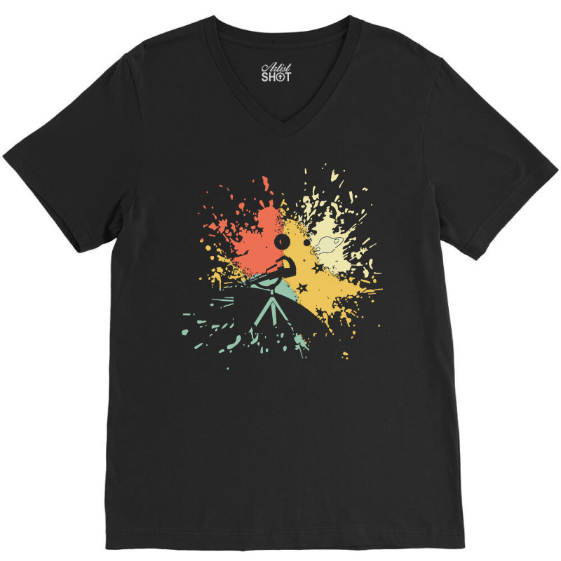 Stargazing T  Shirt S T A R G A Z I N G I N K S P L A S H T  Shirt V-Neck Tee by zschowalter288 | Artistshot