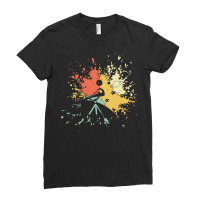 Stargazing T  Shirt S T A R G A Z I N G I N K S P L A S H T  Shirt Ladies Fitted T-shirt | Artistshot