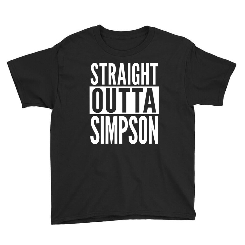 Simpson Straight Outta College University Alumni Youth Tee by cekiccachevc | Artistshot