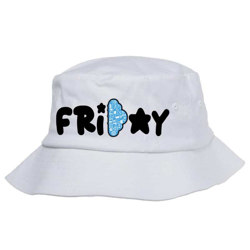 Friday Text Bucket Hat | Artistshot