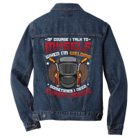 Mens Welding Expert Advice For Welder T Shirt Men Denim Jacket | Artistshot