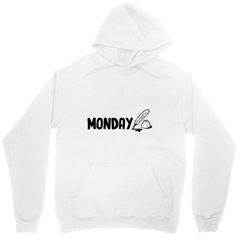 Monday Text Unisex Hoodie | Artistshot