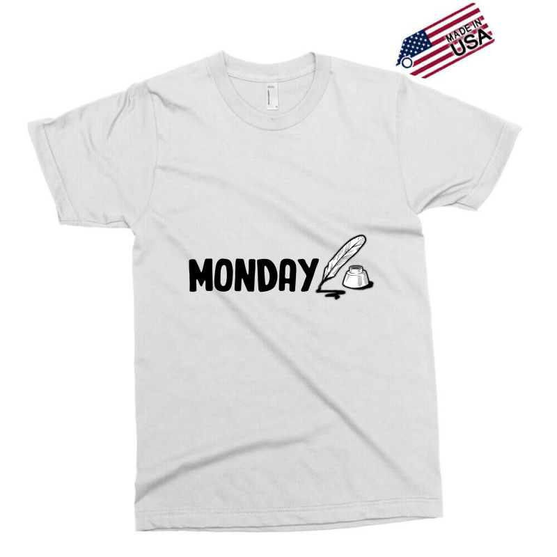 Monday Text Exclusive T-shirt | Artistshot