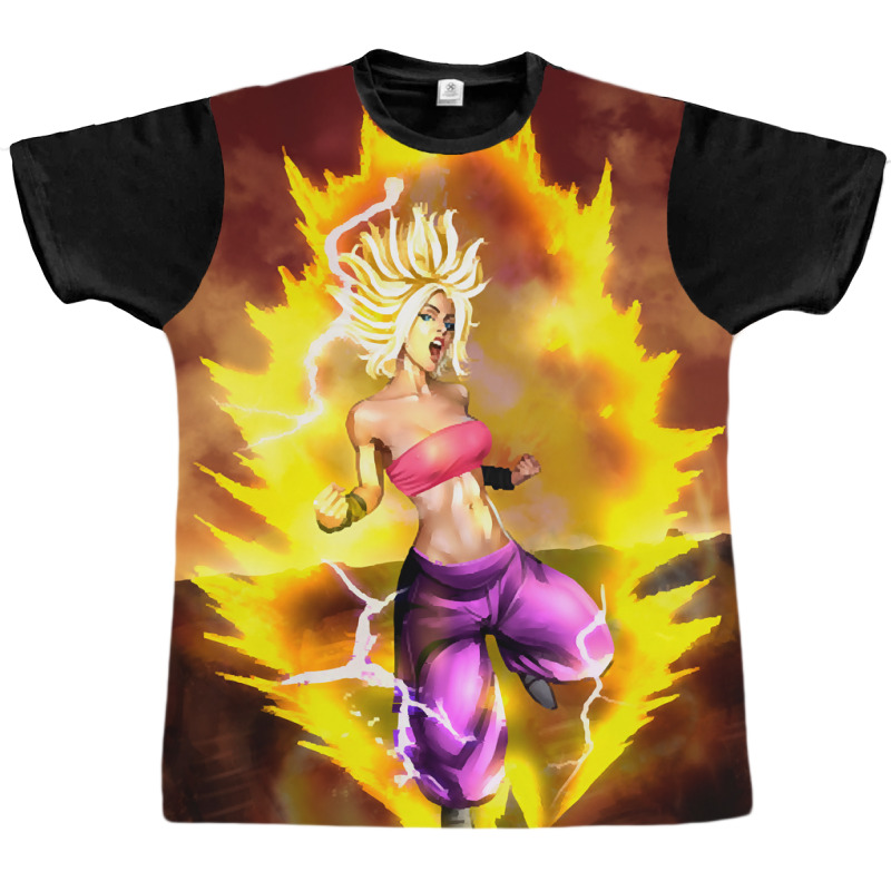 Caulifla Dragom Ball Super-hkowm Graphic T-shirt by Box Bingham | Artistshot