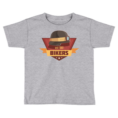Bikers Toddler T-shirt Designed By Estore