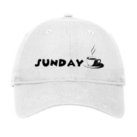 Sunday Text Adjustable Cap | Artistshot