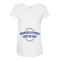 Martin Luther King Jr Day Maternity Scoop Neck T-shirt | Artistshot