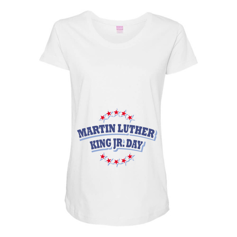 Martin Luther King Jr Day Maternity Scoop Neck T-shirt by kemi link | Artistshot