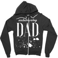 Mens Wakeboarding Dad Competition Day Biggest Fan Proud Parent T Shirt Zipper Hoodie | Artistshot