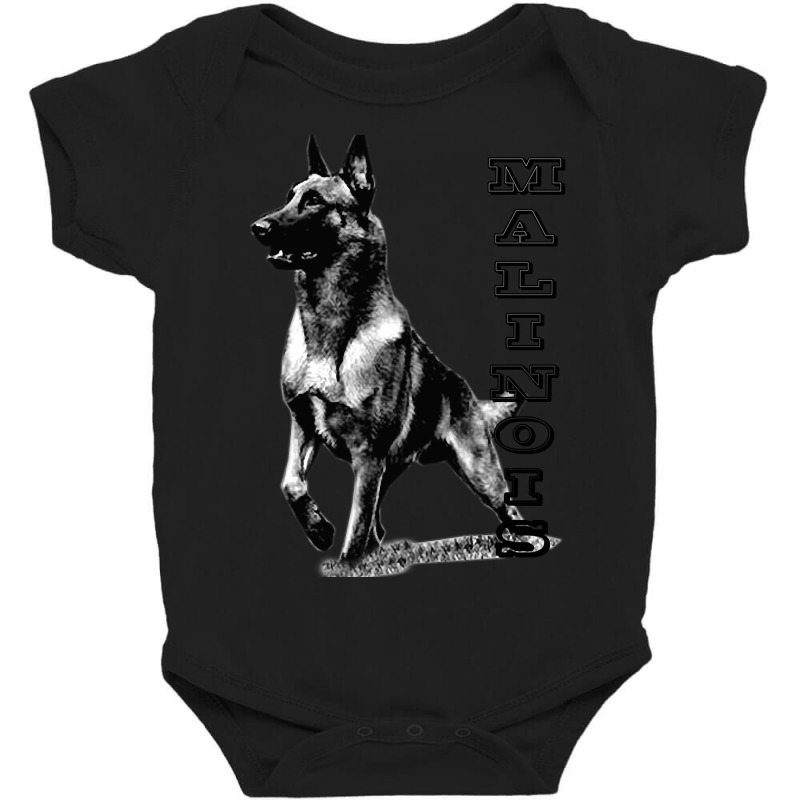 Belgian Malinois Are The Best Baby Bodysuit by Min09 | Artistshot