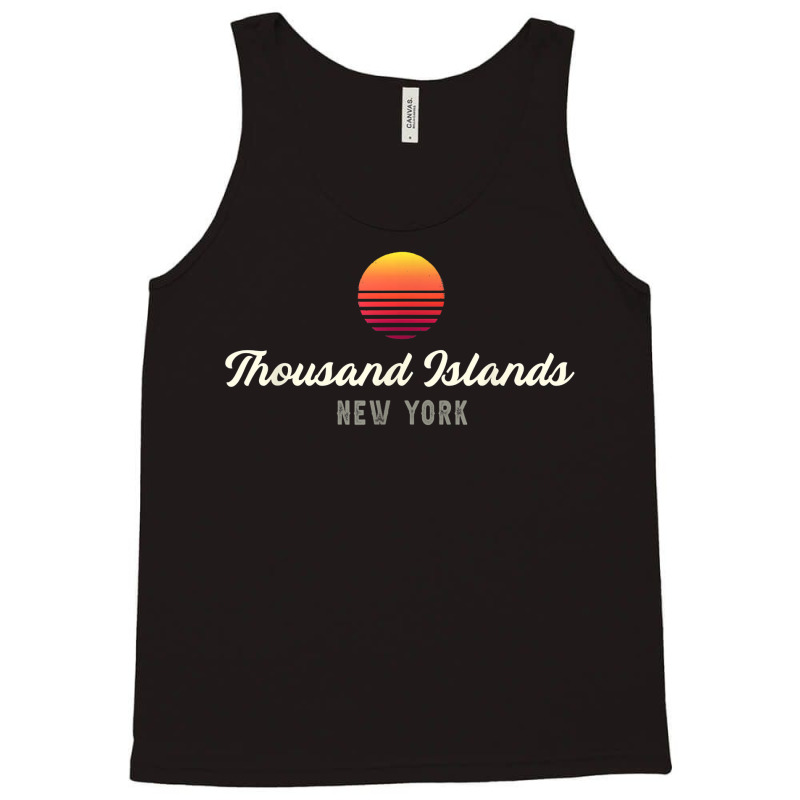 Thousand Islands New York Bass Fishing T Shirt Tank Top by mollyschq6z | Artistshot