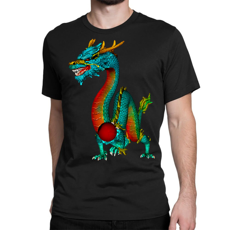 Colorful Chinese Dragon-bzxqh Classic T-shirt | Artistshot