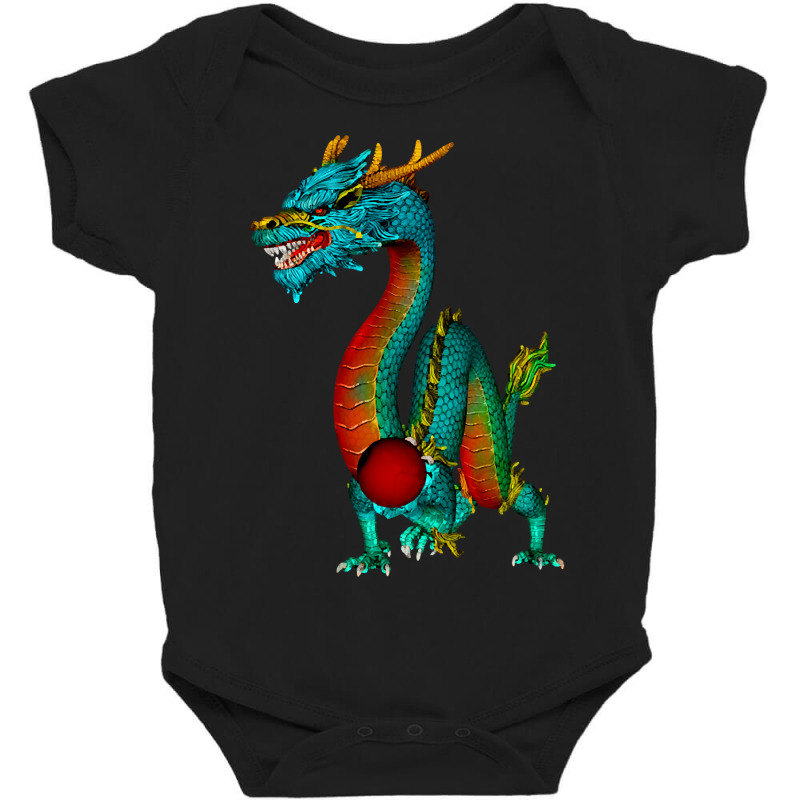 Colorful Chinese Dragon-bzxqh Baby Bodysuit | Artistshot