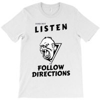 Does Not Listen Or Follow Directions Angry Monkey T-shirt | Artistshot