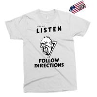 Does Not Listen Or Follow Directions Angry Monkey Exclusive T-shirt | Artistshot