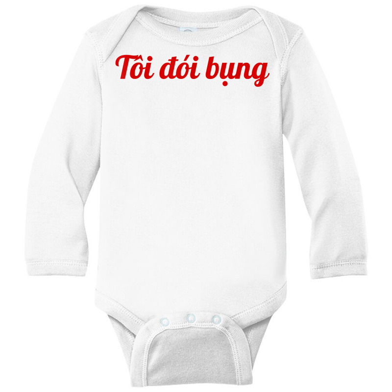 Vietnamese Language Learning   Love Vietnam Travel Food T Shirt Long Sleeve Baby Bodysuit by anitrasargisg5b | Artistshot