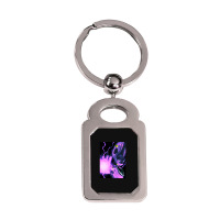 Destruction Sama Silver Rectangle Keychain | Artistshot