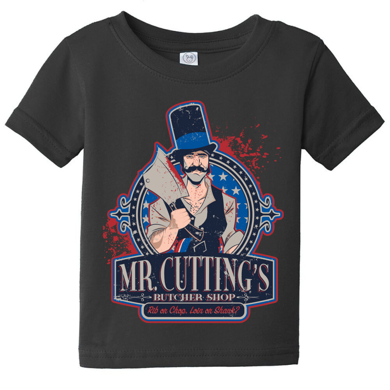 Bill The Butcher - Mr. Cutting Design By Corrose Baby Tee by Min09 | Artistshot