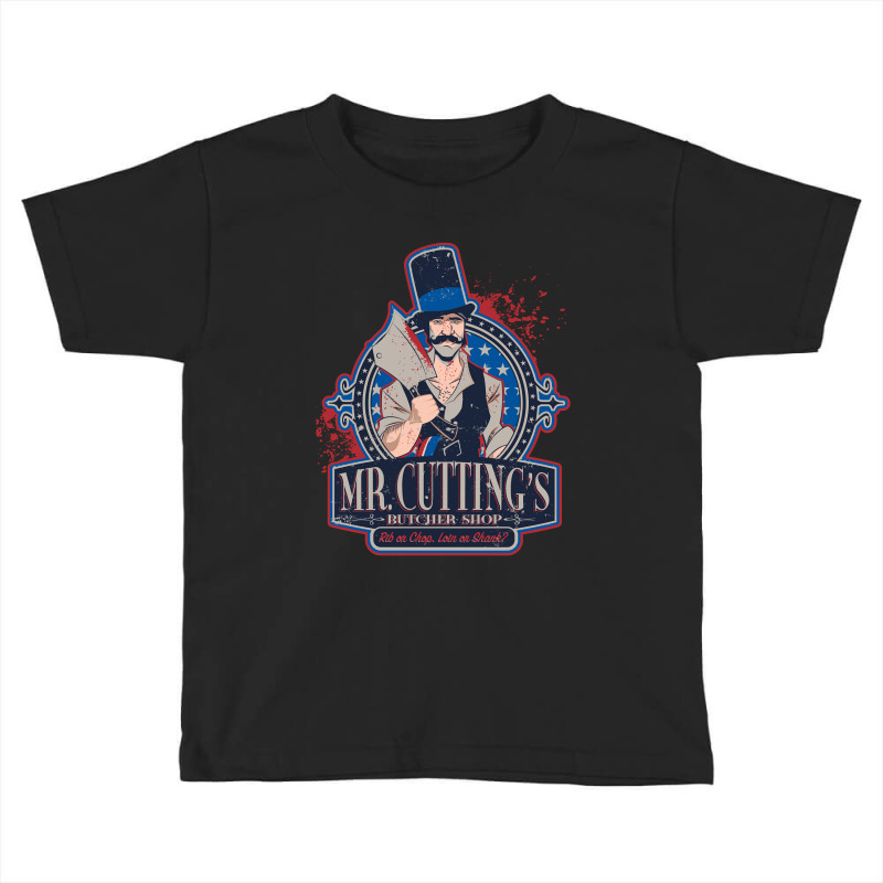 Bill The Butcher - Mr. Cutting Design By Corrose Toddler T-shirt by Min09 | Artistshot