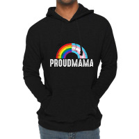 Proudmama Rainbow Lgbt Lightweight Hoodie | Artistshot