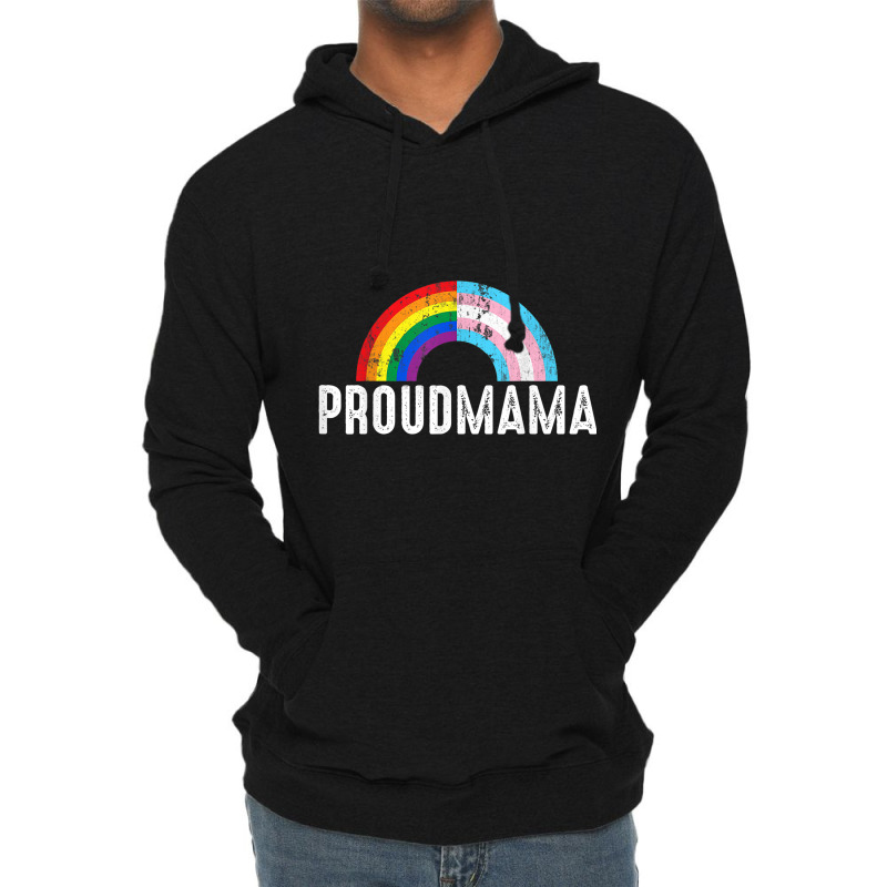 Proudmama Rainbow Lgbt Lightweight Hoodie | Artistshot