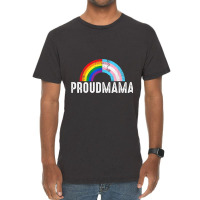 Proudmama Rainbow Lgbt Vintage T-shirt | Artistshot