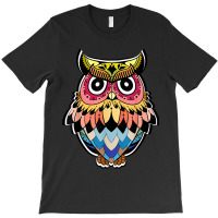 Psychedelic Owl Shirt, Hippie Tribal Tie Dye Trippy T-shirt | Artistshot