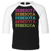 Vintage Bebesota Latina Trendy Reggaeton Lover Family T Shirt Toddler 3/4 Sleeve Tee | Artistshot