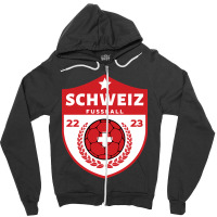 Schweiz Fussball Zipper Hoodie | Artistshot