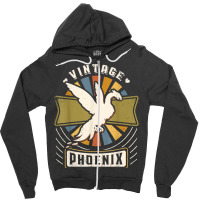 Phoenix Bird Vintage Classic Retro Love T Shirt Zipper Hoodie | Artistshot