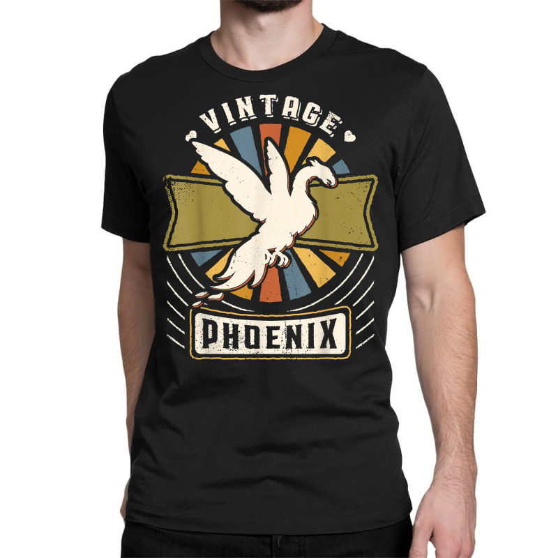 Phoenix Bird Vintage Classic Retro Love T Shirt Classic T-shirt | Artistshot