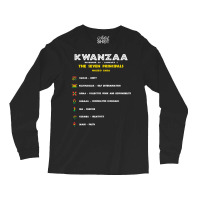 Seven Principles Of Kwanzaa   African American Celebration Pullover Ho Long Sleeve Shirts | Artistshot