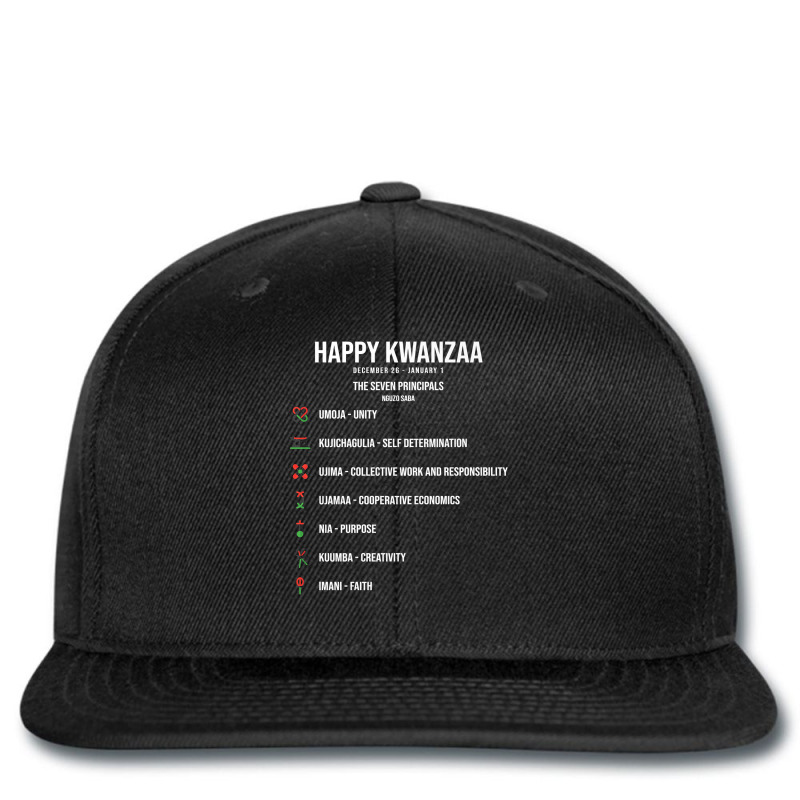 Seven Principles Of Kwanzaa Celebration   Happy Kwanzaa Premium T Shir Printed hat by adam.troare | Artistshot