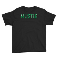 Calidesign Green Bandana Print Hustle Youth Tee | Artistshot