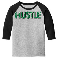 Calidesign Green Bandana Print Hustle Youth 3/4 Sleeve | Artistshot