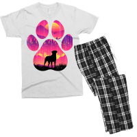 Valley Bulldog Paw Mom Dad Dog Lover Women Men T Shirt Men's T-shirt Pajama Set | Artistshot